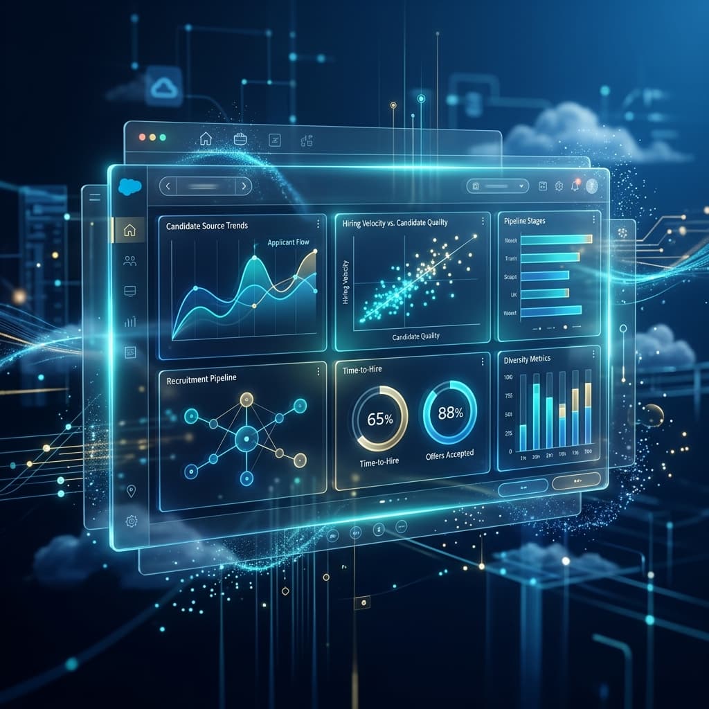 Recruiting Analytics Dashboard Setup in Salesforce